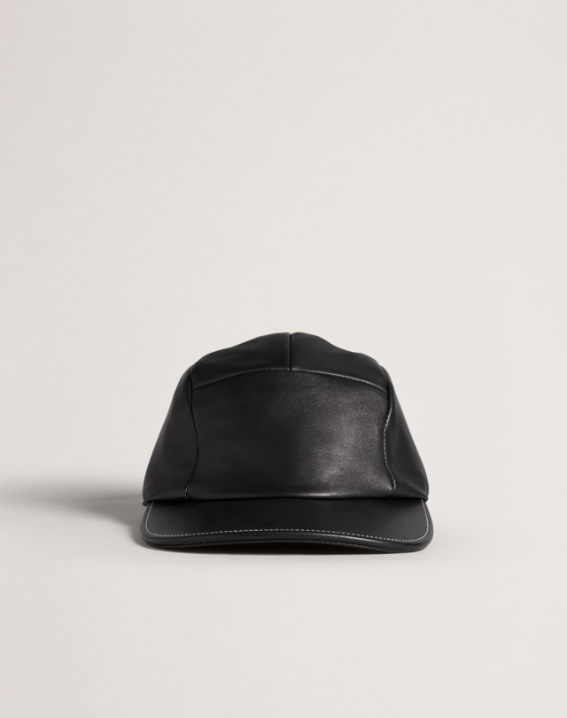 DUNHILL Leather Cap HATS Man f