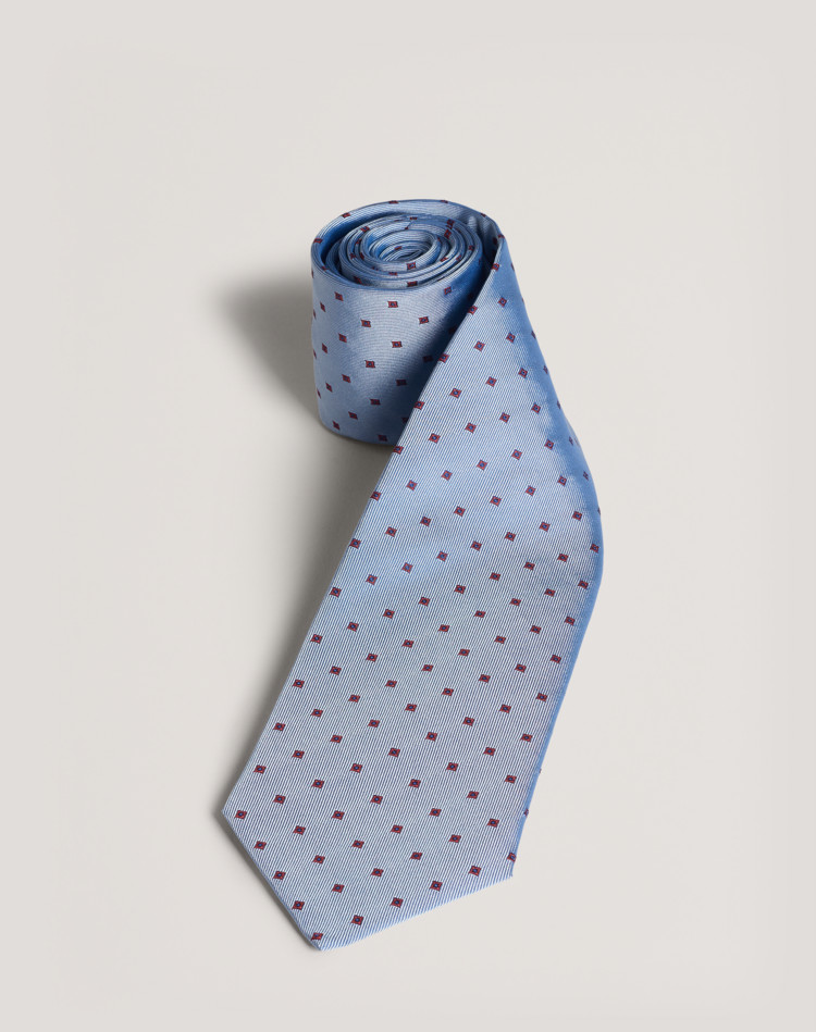 Neats Woven Silk Tie DUNHILL PRINTED TIES Man Neats Woven Silk Tie f