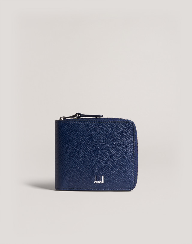 DUNHILL БУМАЖНИК НА КРУГОВОЙ МОЛНИИ Для Мужчин f
