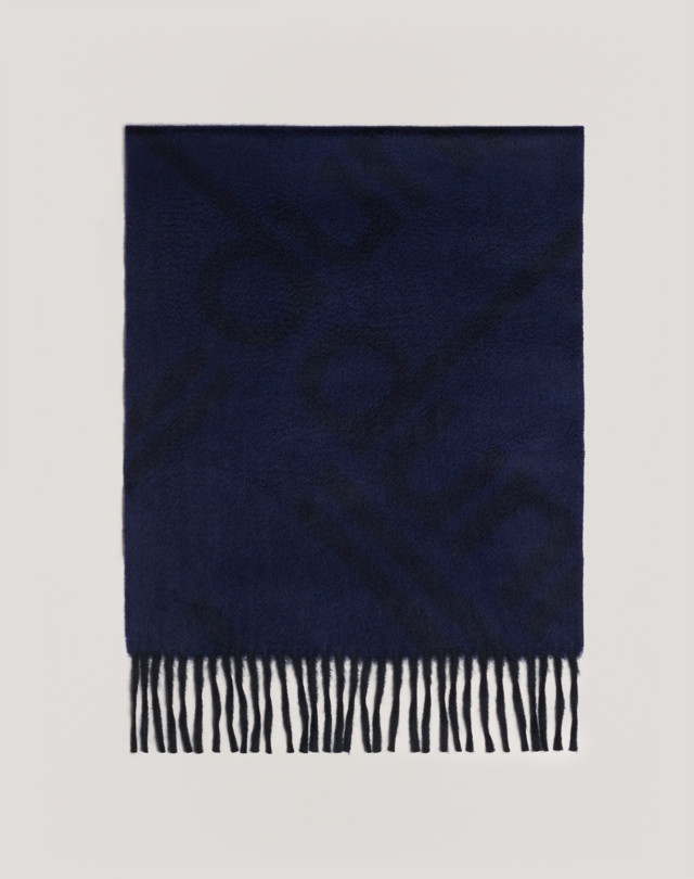 DUNHILL SIGNATURE JACQUARD SCARF SCARVES Man f