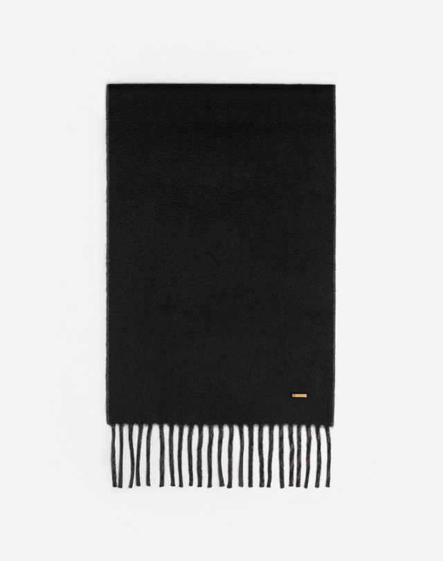 DUNHILL Double-Faced Cashmere Scarf SCARVES Man f