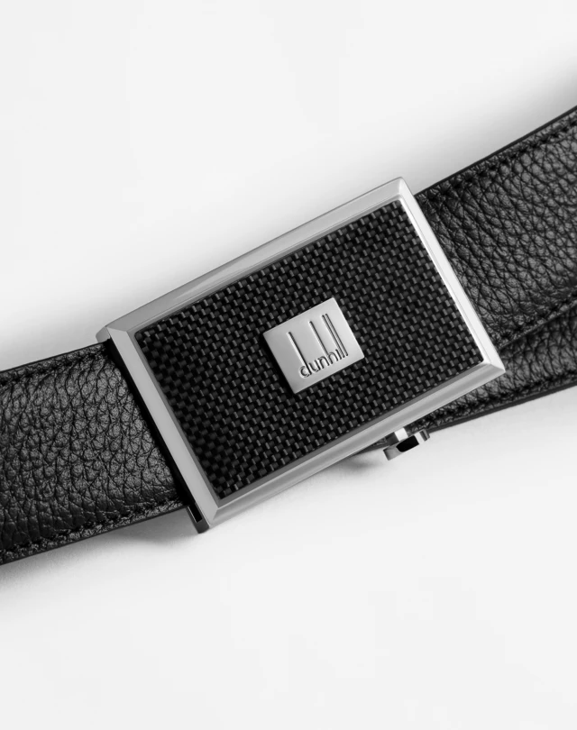 DUNHILL AUTOMATIC BUCKLE LEATHER BELT BELTS Man d