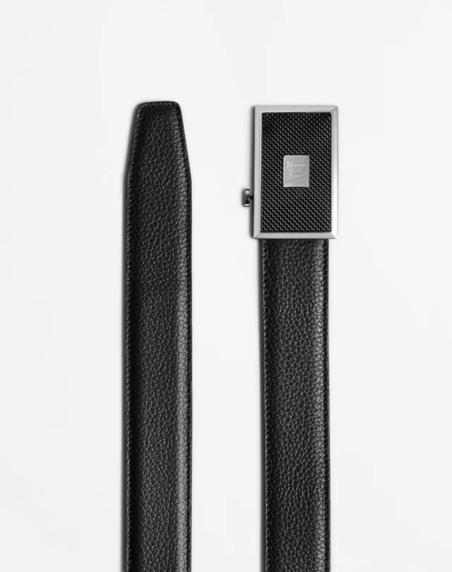 DUNHILL AUTOMATIC BUCKLE LEATHER BELT BELTS Man r