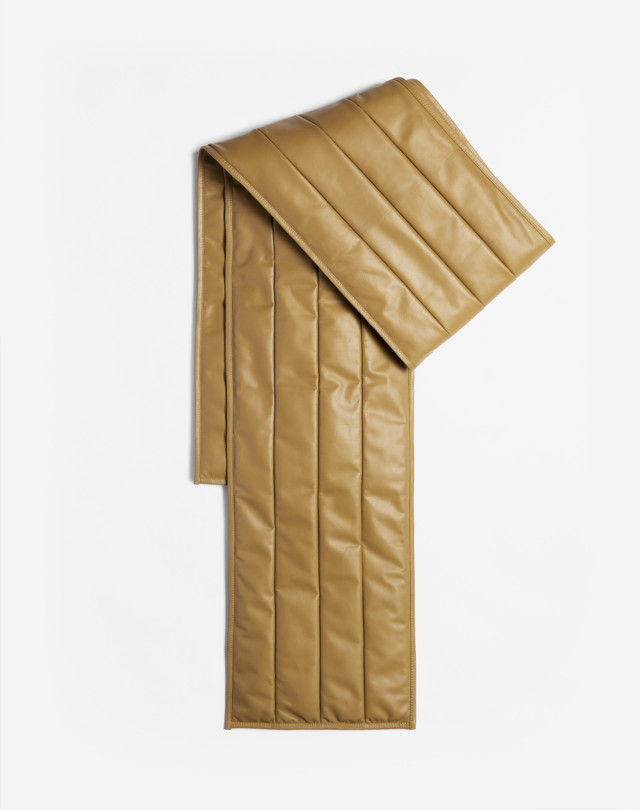 DUNHILL GT LEATHER SCARF SCARVES Man f