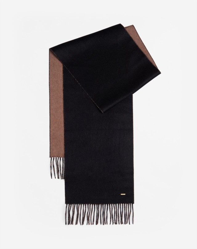 DUNHILL DOUBLE FACED D SCARF SCARVES Man f