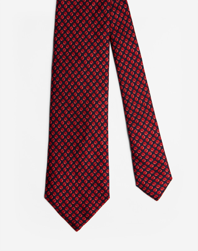 DUNHILL GEAR COMPONENT MOTIF TIE Tie Man f