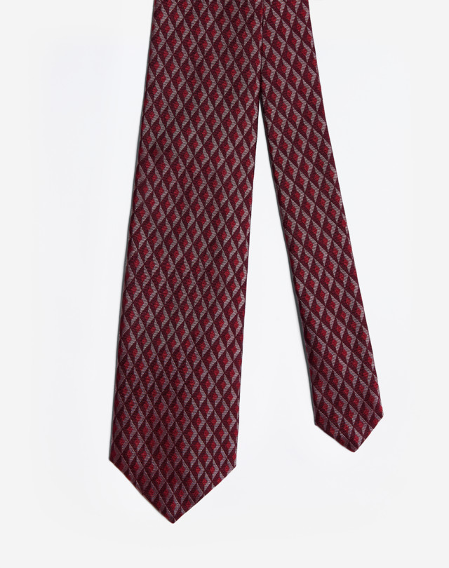 DUNHILL ENGINE TURN TIE Tie Man f