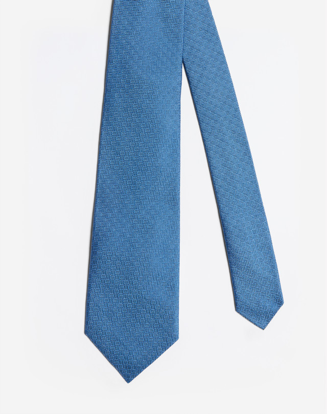 DUNHILL GEOMETRIC TEXTURE TIE Tie Man f