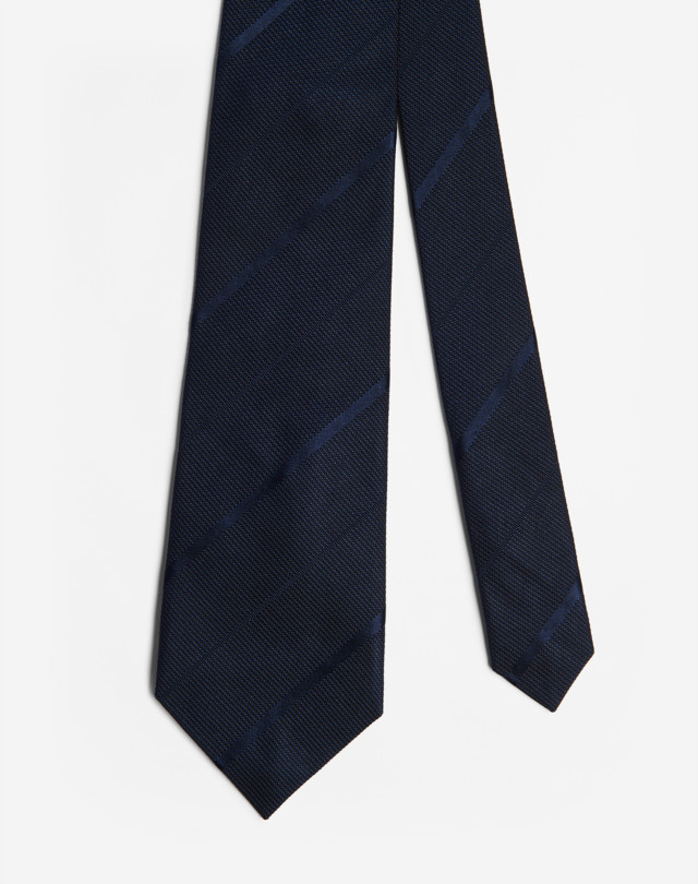 DUNHILL TEXTURE STRIPE TIE Tie Man f