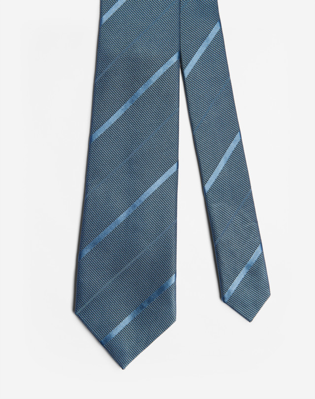 DUNHILL TEXTURE STRIPE TIE Tie Man f