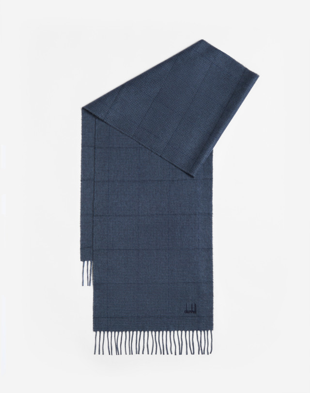 Men's CHECK CASHMERE SCARF