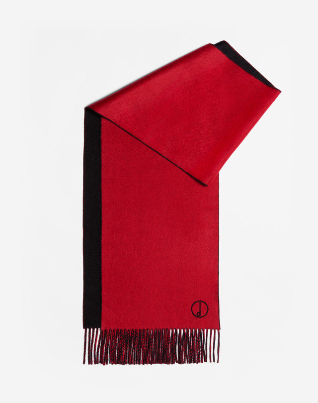 DUNHILL DOUBLE FACE CASHMERE D SCARF SCARVES Man f