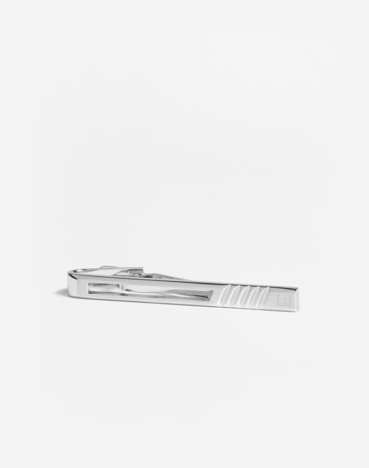 Gear Plate Tie Bar DUNHILL Tiebars & Lapel Pins Man Gear Plate Tie Bar f