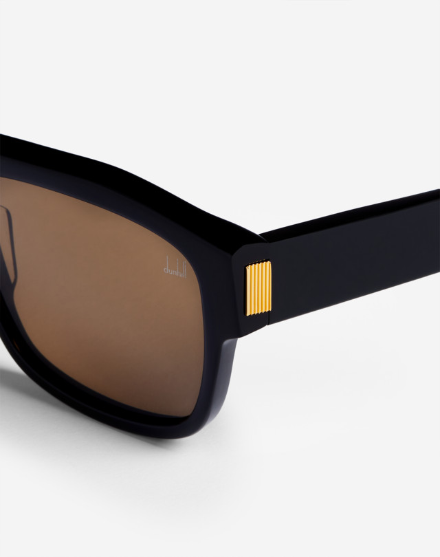 DUNHILL ROLLAGAS GEOMETRIC SQUARE FRAME SUNGLASSES SUNGLASSES Man e