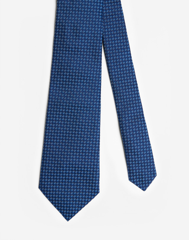 DUNHILL Micro Geometric Tie WOVEN TIES Man f