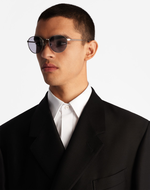 DUNHILL ROLLAGAS ROUND FRAME SUNGLASSES SUNGLASSES Man a