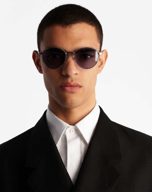 DUNHILL ROLLAGAS ROUND FRAME SUNGLASSES SUNGLASSES Man r