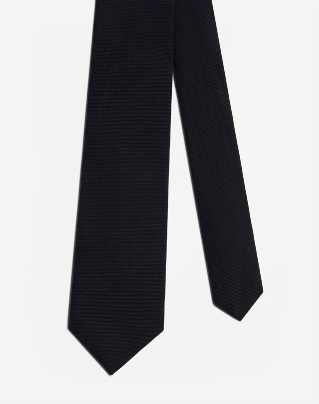 DUNHILL Jersey Pique Cotton Tie 7Cm Tie Man f