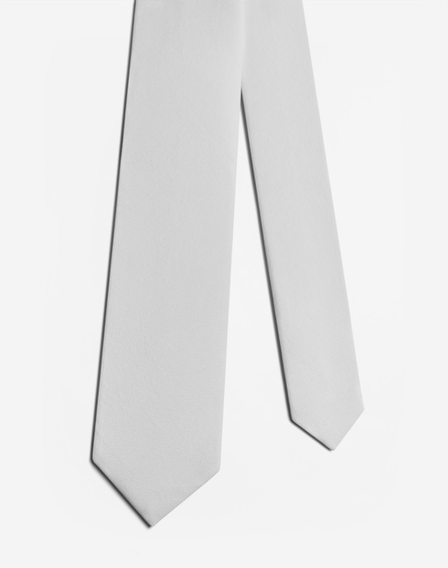 DUNHILL Pique Organic Cotton Jersey Tie 7Cm Tie Man f