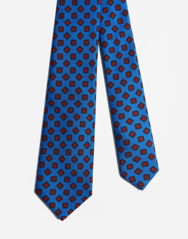DUNHILL Printed Gaskets Tie 7Cm Tie Man f