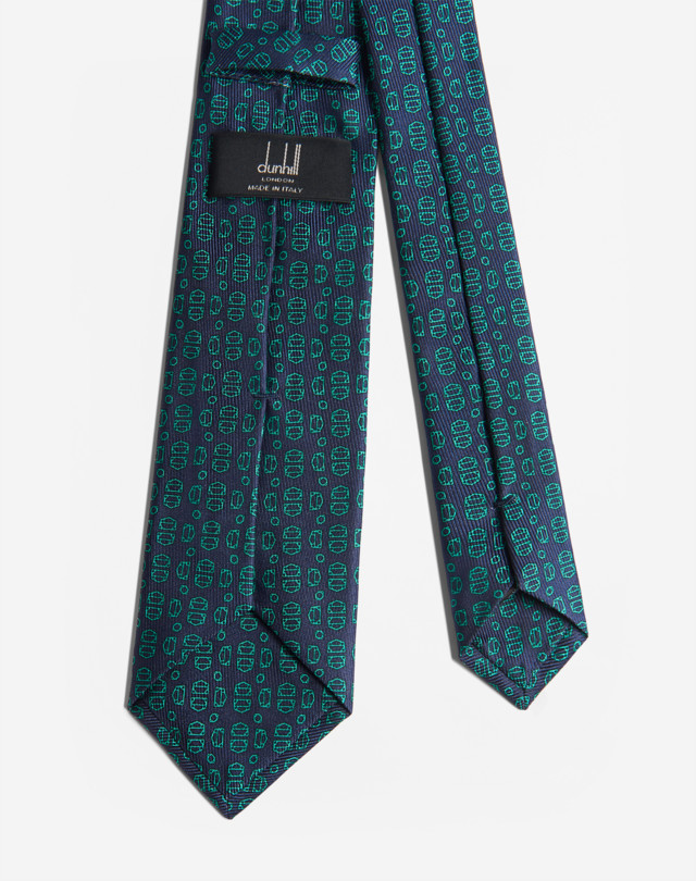 DUNHILL PRINTED GASKETS 4 TIE 7 CM Tie Man r