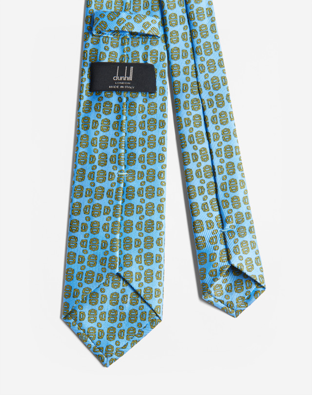DUNHILL PRINTED GASKETS 4 TIE 7 CM Tie Man r