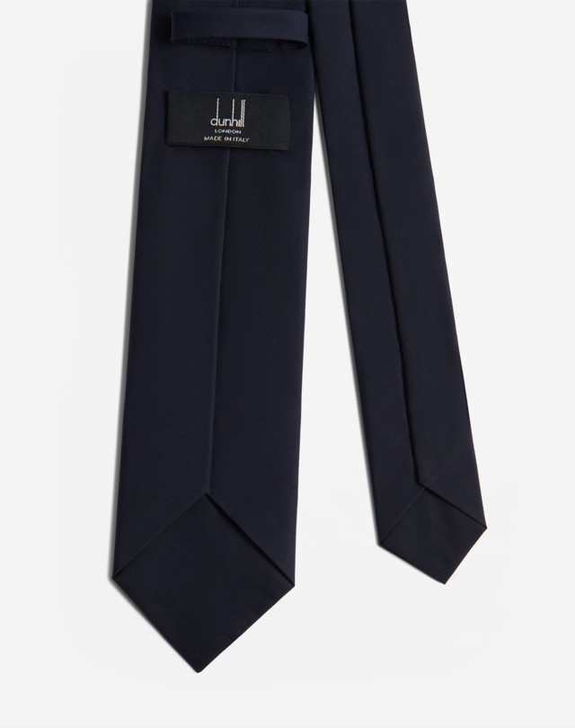 DUNHILL TECHNICAL SILK TIE 7CM Tie Man r