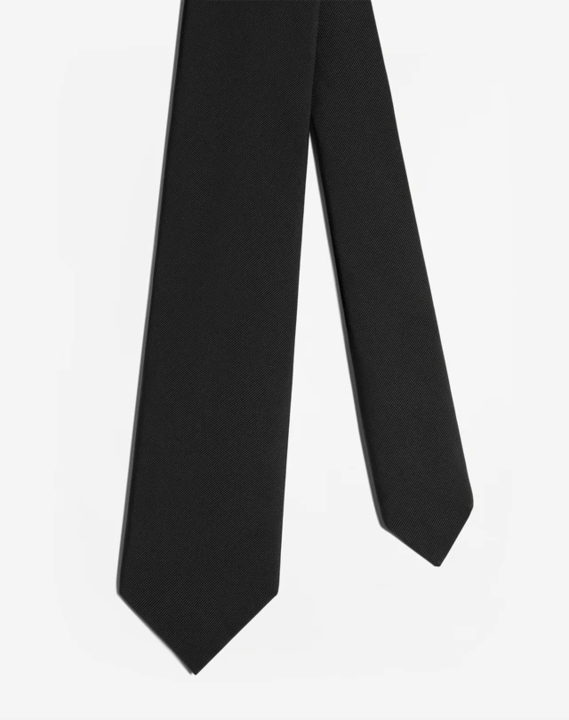DUNHILL Cravate En Ottoman 7 Cm Cravate Homme f