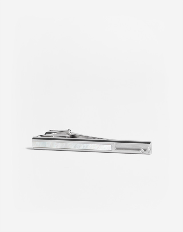 DUNHILL Longtail D Mother Of Pearl Tie Bar TIEBARS Man f
