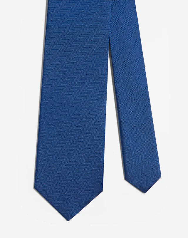 DUNHILL Herringbone Shadow Stripe Tie Tie Man f