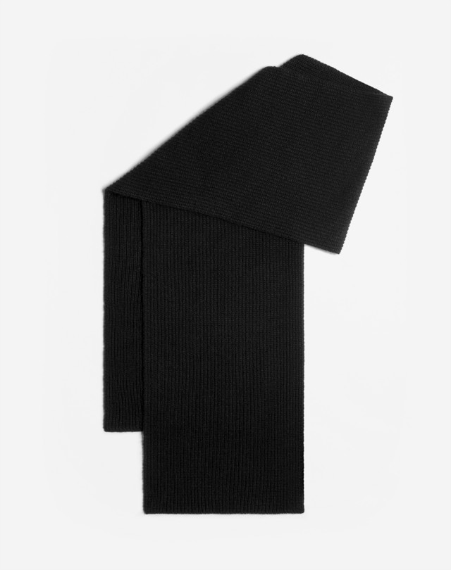 DUNHILL Ribbed Classic Cashmere Scarf SCARVES Man f