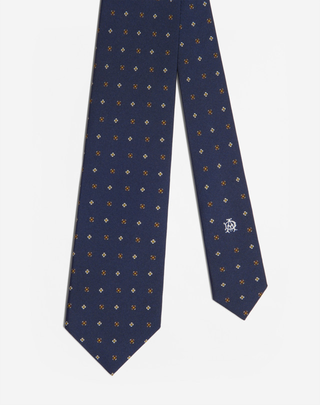 DUNHILL Silk Neats Printed Tie Tie Man f