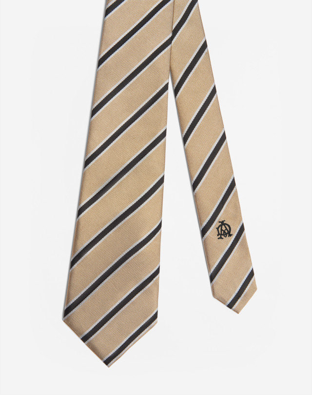 DUNHILL Silk Regimental Woven Tie 8cm Tie Man f