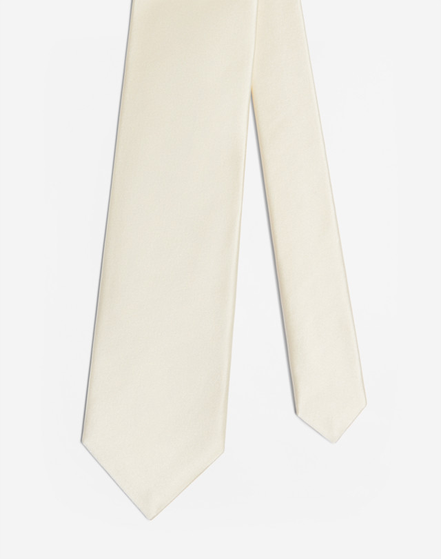 DUNHILL Silk Duchess Satin Woven Tie Tie Man f