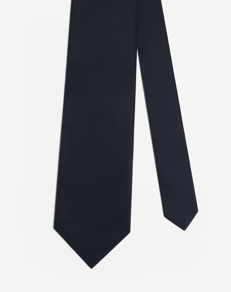 Silk Faille Woven Tie 9cm DUNHILL Tie Man Silk Faille Woven Tie 9cm f