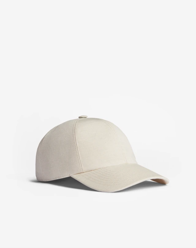 Men's Natural Canvas Cap | dunhill HK Online Store