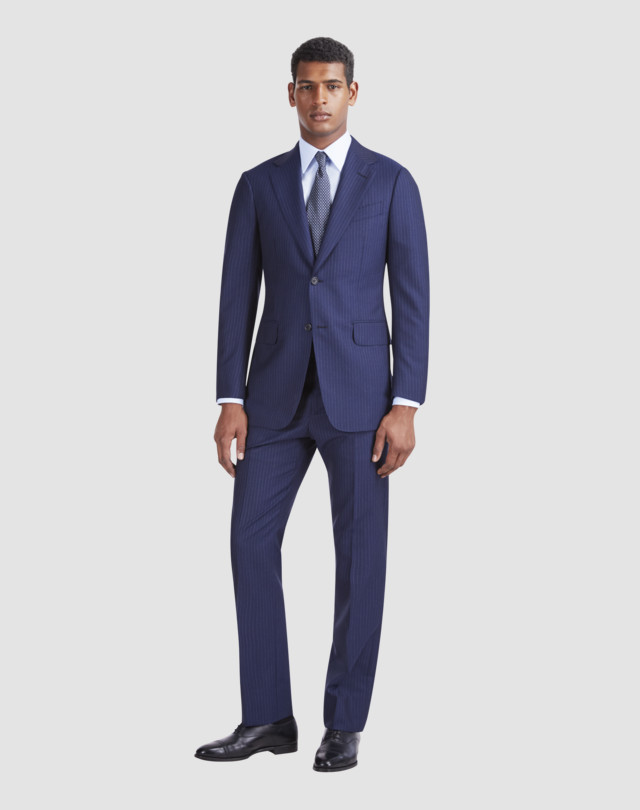 DUNHILL Belgravia Fit Single-Breasted Wool Suit SUITS Man f