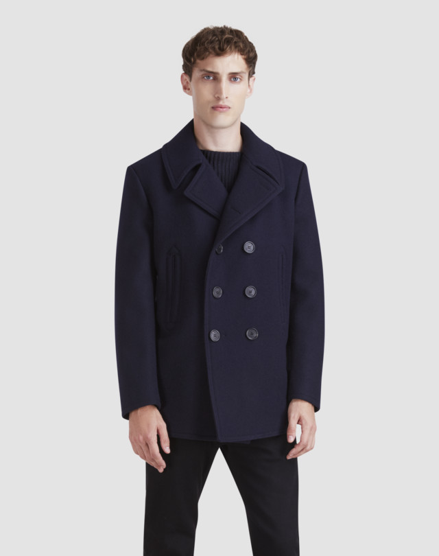 Men's Wool Peacoat