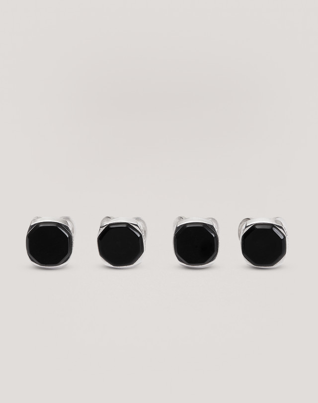 DUNHILL Facet Square Dress Studs Dress Studs Man f
