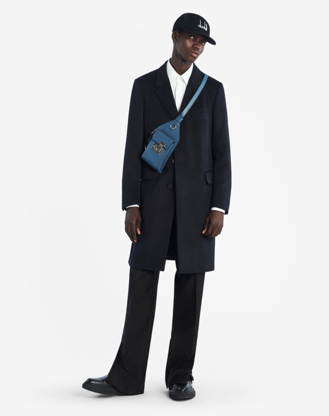DUNHILL WOOL CASHMERE COAT TOP COATS Man r