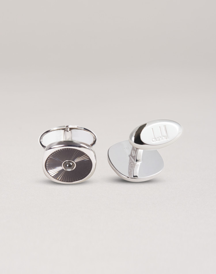 dunhill mother of pearl cufflinks