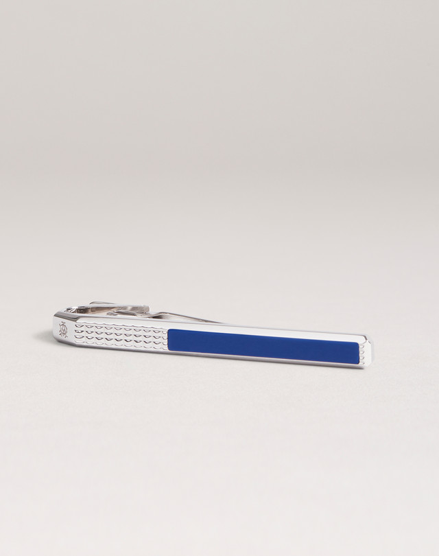 DUNHILL SAMURAI BLUE(サッカー日本代表) オフィシャルタイバー
 タイバー＆ラペルピン メンズ f