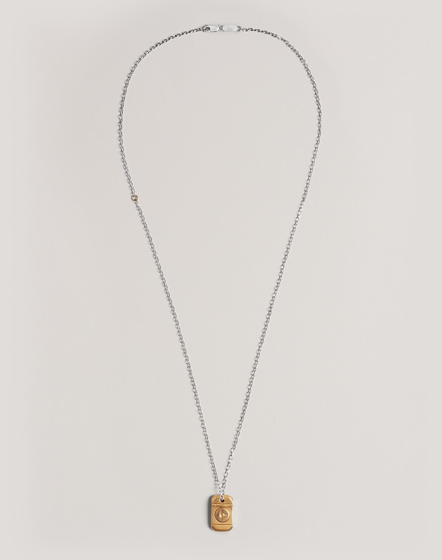 DUNHILL Duke Attache Lock Necklace JEWELLERY Man f