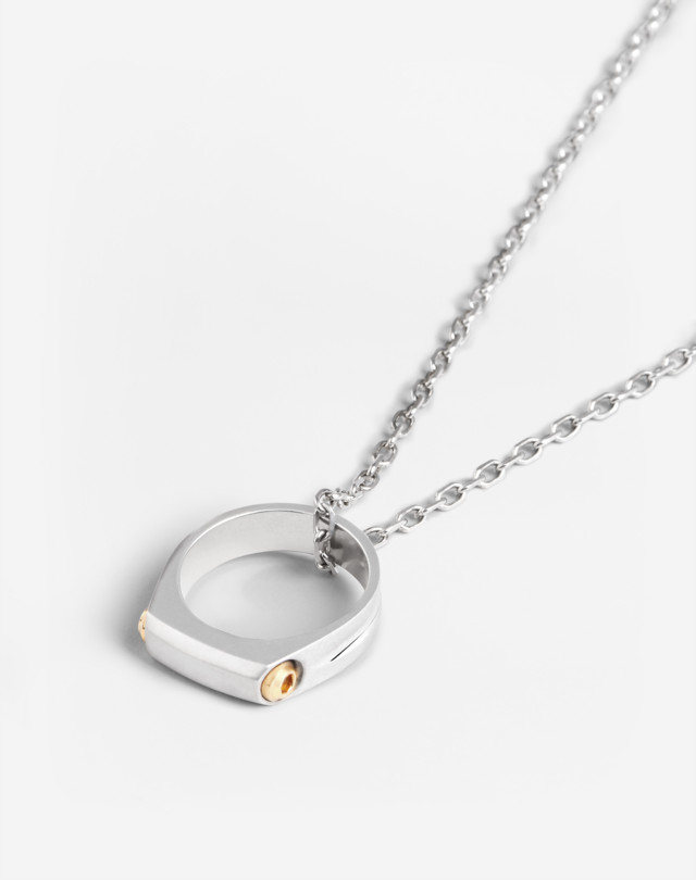 DUNHILL Double Hex Necklace Necklace Man r