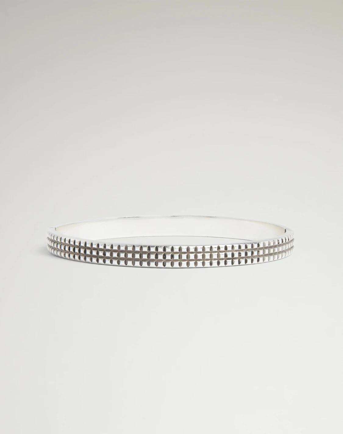 希少稀な Silver Hobnail | HK dunhill Bracelet men for アクセサリー