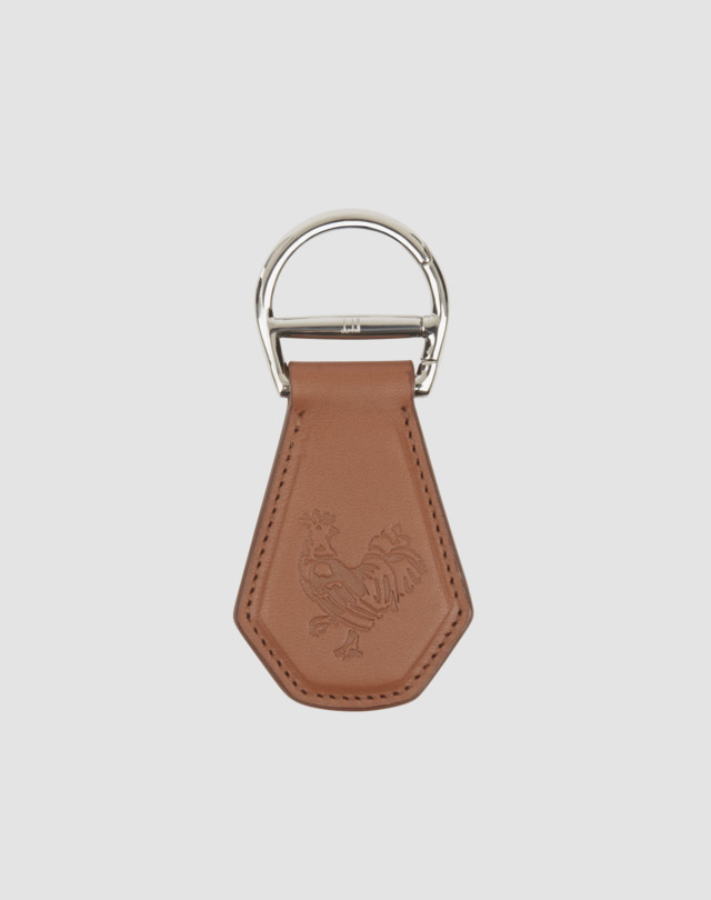 DUNHILL Leather Rooster Key Fob KEYFOBS Man f