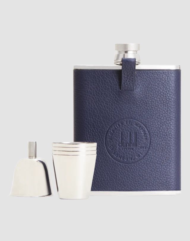 DUNHILL Boston Hip Flask Set Gifts & Games Man f