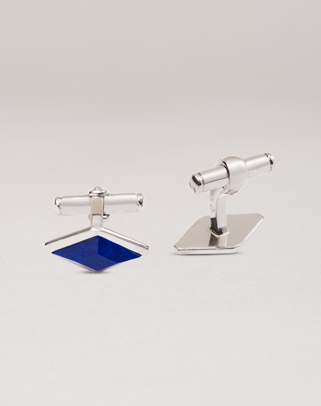 DUNHILL Engine Turn Stud Cufflinks CUFFLINKS Man f