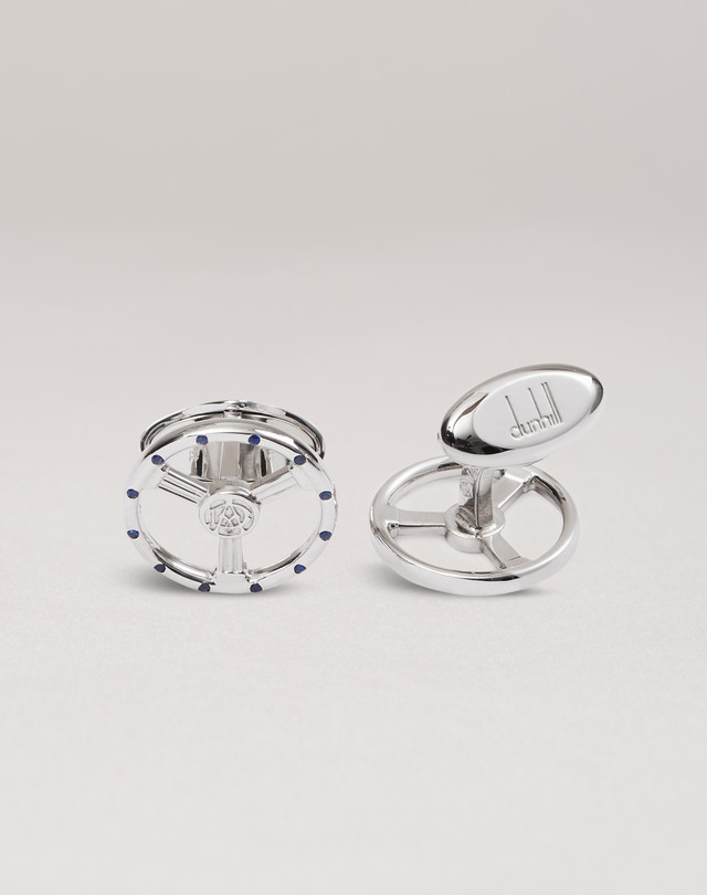 DUNHILL Radial Steering Wheel Cufflinks CUFFLINKS Man f