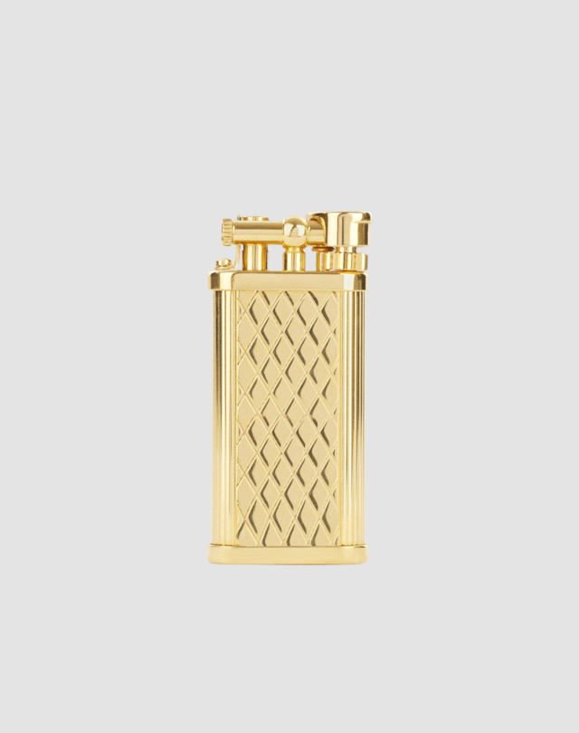 DUNHILL Briquet Unique motif crosspatch BRIQUETS Homme f